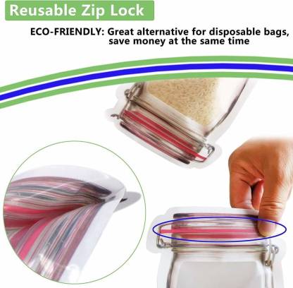 Plastics Pouch With Zipper